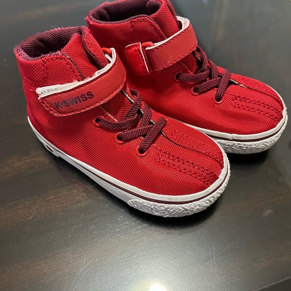 K-Swiss Other - K-Swiss Toddler Red Sneakers Size 6